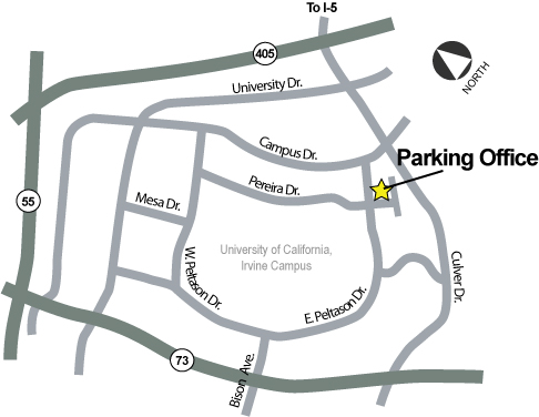 Parking Office Location Map
